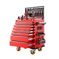 Carro de herramientas móvil de acero con 7 cajones, personalizable OEM/OBM, certificado CE, capacidad de carga de 500 kg