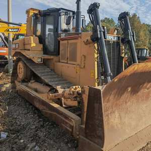 Bulldozer sur chenilles d'occasion CAT D8R du Japon, capacité de nivellement de 4 m, moteur de 271 W inclus - Product Image 2