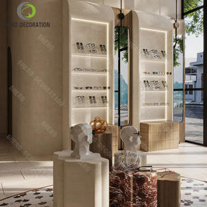 Muebles de Óptica de Alta Gama, Vitrina de Exhibición de Gafas de Múltiples Niveles, Duradera y Personalizada, con Iluminación para Exhibición Óptica - Product Image 2