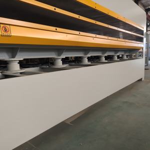 定制单板表面木胶合板家具地板木工机械液压热压机 - Product Image 4