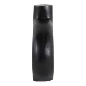 Vaso decorativo in legno intagliato, vaso minimalista per fiori, per soggiorno, camera da letto, centrotavola. - Product Image 4