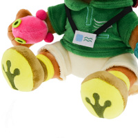 Adorable peluche personnalisée Expression vive Peluche en tissu de haute qualité personnalisée