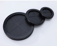 Anneau de protection de câble écologique double face antidérapant et inodore, guide-câble en caoutchouc, manchon anti-poussière pour prise, résistant aux températures