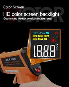 Industrial Digital Infrared <b>Thermometer</b> Gun, -50℃~400℃ Non Contact Temperature Meter OEM Customizable - Product Image 6