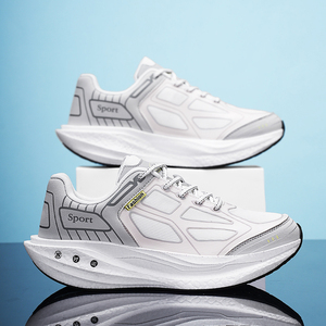 Zapatillas Deportivas de Running para Gimnasio con Amortiguación <span class=keywords><strong>y</strong></span> Suela de Espuma Gruesa, Diseño <span class=keywords><strong>Sin</strong></span> Costuras <span class=keywords><strong>y</strong></span> Absorción de Impactos - Product Image 6