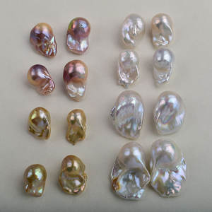 Perlas de Partículas con Brillo Intenso, Perlas Barrocas, Perlas Naturales de Agua Dulce No Porosas, Perlas en Forma de Cola de Pez, Perlas Dispersas para Adorno - Product Image 1