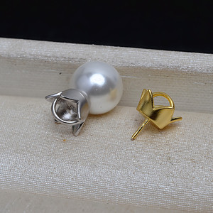 Colgante de Plata S925, Accesorio de Estilo Barroco, Collar con Corona Tridimensional, Cuenta Versátil con Base Hueca para DIY, 4143 - Product Image 3