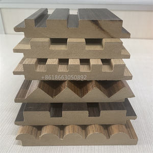 Revêtement mural en bois massif MDF décoratif d'intérieur, panneaux muraux cannelés - Product Image 2