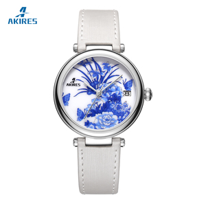 Akires de acero inoxidable de moda reloj de pulsera para las mujeres OEM/ODM Reloj de mujer - Product Image 1