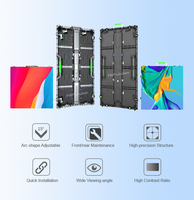Pantalla LED de Alquiler para Exteriores TOPvision P3.91, IP65 Impermeable, 7680Hz de Alta Frecuencia de Actualización, para Conciertos y Eventos