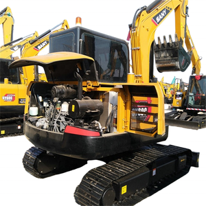 SANY Mini Digger SY60 Excavadora sobre orugas 6 toneladas Sy60c Excavadora usada Horas DE TRABAJO bajas buenas condiciones bajo costo - Product Image 1