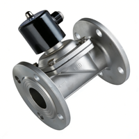 Vanne solénoïde BFA à 2 voies normalement fermée DN15-DN50 en acier inoxydable SS304, zéro fuite, grand débit, vanne de régulation de fluides