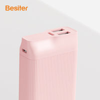 Petite banque d'énergie 10000, vente en gros, portable, haute capacité, 10000Mah, chargeur mobile