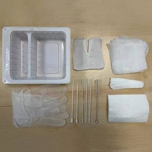 Bandeja descartável para cuidados com <span class=keywords><strong>tracheostomy</strong></span>, <span class=keywords><strong>kit</strong></span> de cuidados com tracheostônia de alta qualidade - Product Image 3