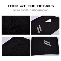 Tenue de football professionnelle personnalisée, maillot d'arbitre, ensemble de maillots de football, 100% polyester, uniforme d'arbitre, costume de maillot de sport