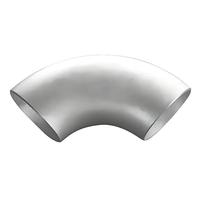 Coude ASME B16.9 45° en acier allié A234 WP11/WP91 forgé, soudé, normalisé et trempé, 100 % testé par ultrasons, marque OEM Ronghui