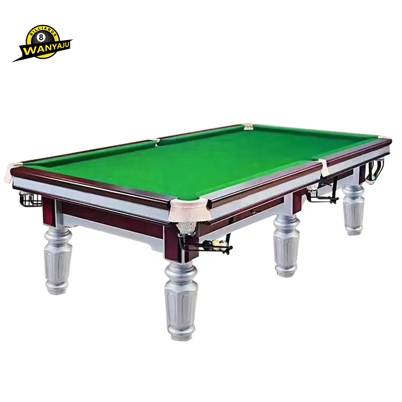 Fabrik Großhandel Standard Profession elle Aktivitäten Snooker Billard Billardtisch Solid Snooker Tisch zum Verkauf Turnier 12 Ft 600