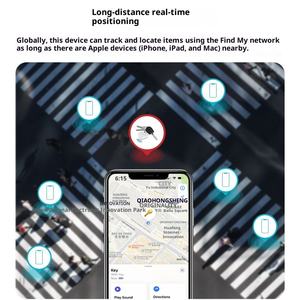 Dispositif anti-perte pas cher Airtag, traceur intelligent, traceur pour animaux de compagnie, utilise l'application Apple Find My, <span class=keywords><strong>4G</strong></span>, étanche IP67, pour clés, portefeuilles, animaux de compagnie, voiture - Product Image 5