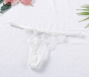 Sexy T Pants <b>Thongs</b> and <b>String</b> Embroidered Lace Panties <b>Thong</b> Underwear Women Pictures - Product Image 5