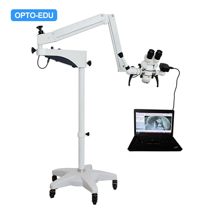 OPTO-EDU A41.1903 8X Binocular Stereo LED Operating Surgical Dental Microscope