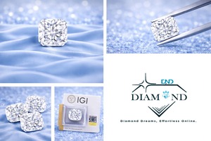 Diamantes cultivados en laboratorio de corte redondo en oferta para joyería de compromiso y boda disponibles a un precio asequible. - Product Image 6