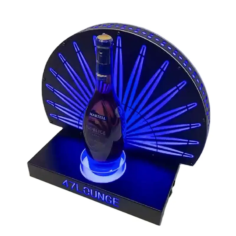 Fábrica personalizada LED garrafa display LED Champagne Garrafa Apresentador LED glorificador garrafa Casamigosa para o evento do partido boate