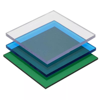 Plaque en polycarbonate PC gaufré solide Langfang Bonai 4 mm anti-UV, panneau plastique haute résistance pour toiture de carport et lucarne