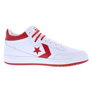 รองเท้า Fastbreak Pro Mid รุ่น MSS-A10200C ไซส์ 9.5 สีขาว/แดงเคลือบเงา สำหรับทุกเพศ - Product Image 1