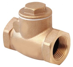 Raccord horizontal en bronze de qualité supérieure avec extrémité femelle BSP vissée en bronze pour le traitement de l'eau et de l'huile à haute température - Product Image 1