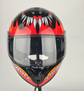 Casco de Motocicleta Abierto, Modular, con Luz Trasera LED, Aprobado por DOT, para Todas las Estaciones, para Ciclismo y Motocross, Modelo LV115, Venta Caliente - Product Image 6