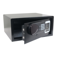 Caja Fuerte Electrónica con Tarjeta RFID para Hotel, Caja Fuerte de Seguridad con Teclado Digital para Laptop, Caja Fuerte Oculta para Montar en la Pared, Caja Fuerte para Gabinete de Pared para el Hogar
