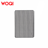 WOQI personnalisable extérieur portable et étanche plage pliable sans sable tapis de pique-nique acrylique respectueux de l'environnement