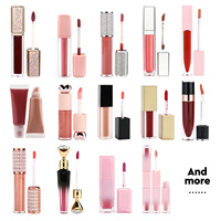 Gloss à lèvres mat sans marque, fournisseur de cosmétiques à étiquette privée personnalisée, créez votre propre rouge à lèvres liquide mat
