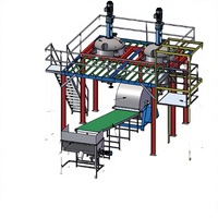 Ligne de production de stabilisateurs à base de stéarate de zinc à prix d'usine avec homogénéisateur ultrasonique et agitateur