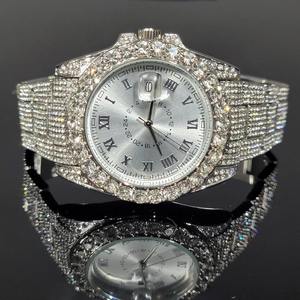 Reloj de Diamantes Moissanite de Estilo Japonés de Excelente Calidad para Eventos Deportivos y Actividades al Aire Libre Disponible a Buen Precio - Product Image 4