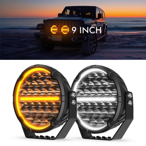 Fari LED 4x4 da 9 Pollici, Luce Spot per Fuoristrada, Faro Rotondo da 9 Pollici, Luce di Lavoro LED Extra per Camion - Product Image 1