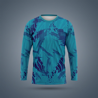 Maillot respirant à séchage rapide 100 % polyester avec impression par sublimation sur le devant, manches courtes pour homme, service OEM, motif personnalisé, marque de haute qualité
