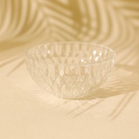 Groothandel Glazen Saladeschaal Grote Serveerschaal Fruit Mengkom Ecologisch Borosilicaat Loodvrij Machinegeperst Minimalistisch