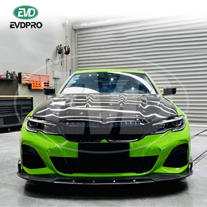 Capot en fibre de carbone pour BMW Série <span class=keywords><strong>3</strong></span> G20 2019-2021 style <span class=keywords><strong>Jsk</strong></span> - Product Image 3