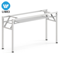 Table de conférence LIWEI en bois massif, moderne, pliable et extensible, écologique et durable, pour bureau, hôtel, domicile ou bureau à domicile
