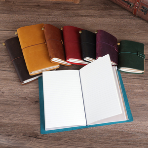 Diario <span class=keywords><strong>de</strong></span> Cuero Genuino, <span class=keywords><strong>Cuaderno</strong></span> <span class=keywords><strong>de</strong></span> <span class=keywords><strong>Trabajo</strong></span>, <span class=keywords><strong>Cuaderno</strong></span> Personalizado con Papel, Cubierta <span class=keywords><strong>de</strong></span> Cuero <span class=keywords><strong>para</strong></span> Libro, Libreta Vintage <span class=keywords><strong>para</strong></span> Profesor y Estudiante - Product Image 4