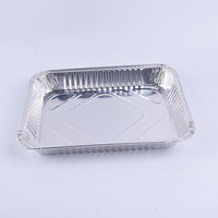 Einweg-Lebensmittelbehälter Aluminiumfolie-Schale 9 X 13 Halbe Größe Dampfgarer-Kochpfanne