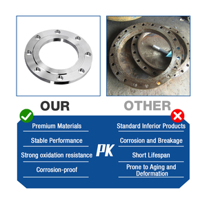 저렴한 가격 DN15-DN2000 DIN <span class=keywords><strong>ANSI</strong></span> 150LB PN16 용접 목 스테인레스 스틸 304 316 탄소강 플랜지 - Product Image 6