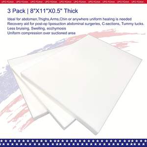 Woxin Lipoフォームボード腰枕シートクッション脂肪吸引ウエストサポートフォームボードAbボード圧縮スーツ - Product Image 3