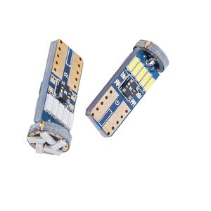 Klaring T10 Led W 5W Canbus Interieur Instrumentlamp 15led 3014smd Geen Fout 194 168 Nieuwe Staat Dc 12V <span class=keywords><strong>Clear</strong></span> Plate Lamp - Product Image 3