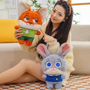 Peluche Creativo de Zorro, Muñeco de Conejo de Zootopia, Compañero de Sueño <span class=keywords><strong>para</strong></span> Niños, Regalo Navideño <span class=keywords><strong>para</strong></span> Bebés - Product Image 2