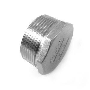 AISI 316 Capuchon mâle en acier inoxydable sur le thème du gaz 1/8 SKU 6480014 - Product Image 1