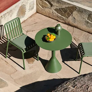 XY Best Outdoor Metal Patio Set Outdoor Round Tea Table Set for Leisure, Dining, Garden and Restaurants in Guangzhou