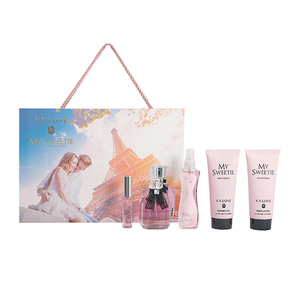 Coffret cadeau <span class=keywords><strong>de</strong></span> <span class=keywords><strong>parfum</strong></span>, quintette <span class=keywords><strong>de</strong></span> fragrances, <span class=keywords><strong>parfum</strong></span> pour femme longue durée, <span class=keywords><strong>parfum</strong></span> fruité sucré, <span class=keywords><strong>parfum</strong></span> pour femme en cinq pièces - Product Image 1