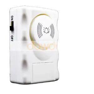 Minialarma inalámbrica para puerta y ventana, Sensor de alarma para casa y entrada